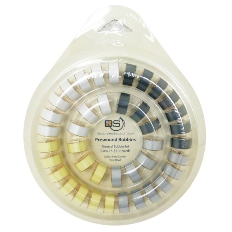 Quilter's Select - Undertr�d p� spole 40 stk. - Neutrale