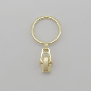 Glider med ring til spirallynl�s 4mm - Guld