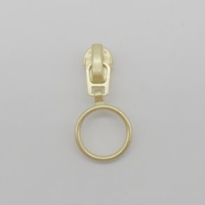 Glider med ring til spirallynl�s 6mm - Guld
