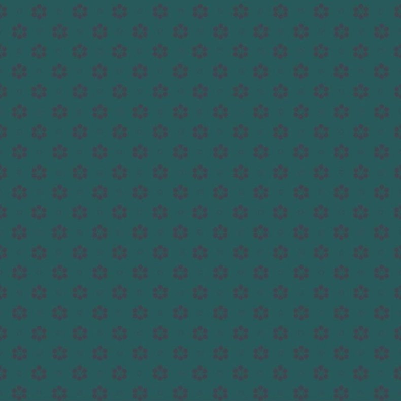 EQP Patchworkstof - Garden patch - Petrol