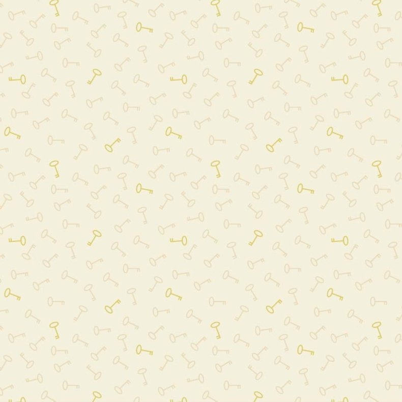 EQP Patchworkstof - Keys - Cotton