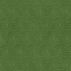 Patchworkstof - Ovals - Green