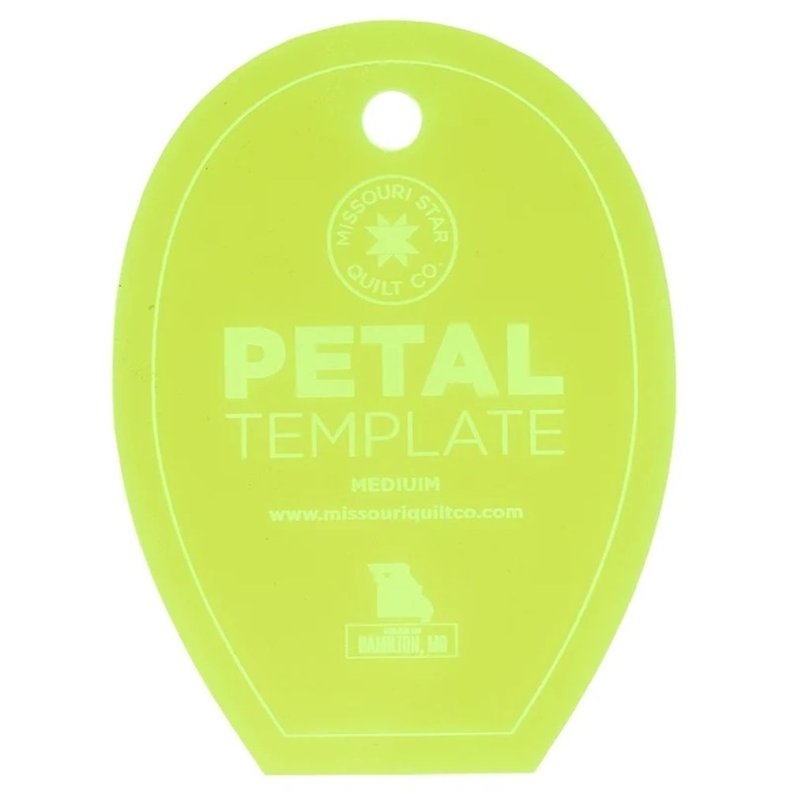 Petal Template til 5" kvadrater