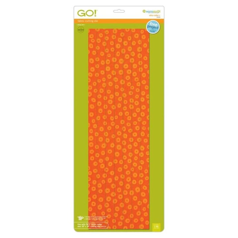 Accuquilt Skabelon - Strimmelsk�rer 1" 55052