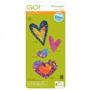 Accuquilt Skabelon - Queen of hearts 55325