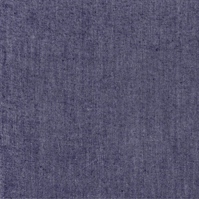 Peppered Cottons - Bredt shot bagsidestof - Stonewash