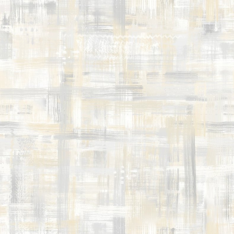 Bagside Patchworkstof - Colorfield - Cream/grey