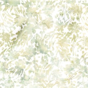 Batikstof - Flowers - Wheat