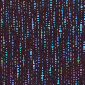 Batikstof - Beads - Light bright