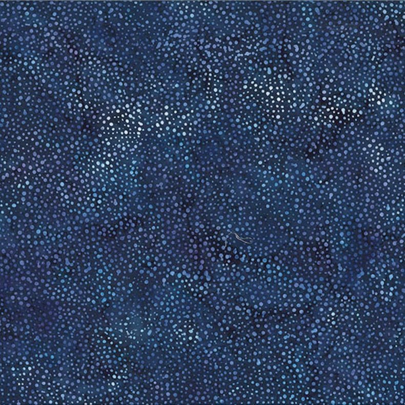 Batikstof - Dot - Salvia