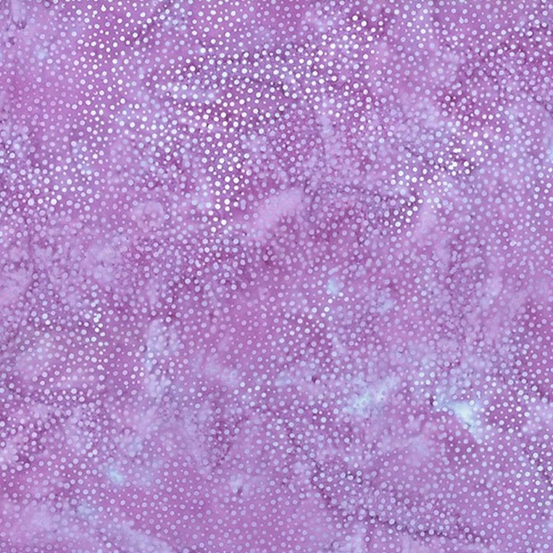 Batikstof - Dot - Amethyst