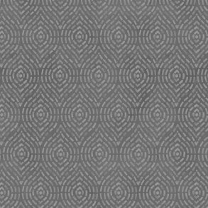 Patchworkstof - Ovals - Dark gray