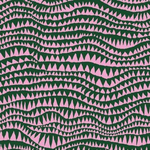 Kaffe Fassett Patchworkstof - Sharks teeth - Pine