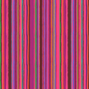 Kaffe Fassett Patchworkstof - Echo stripe - Red