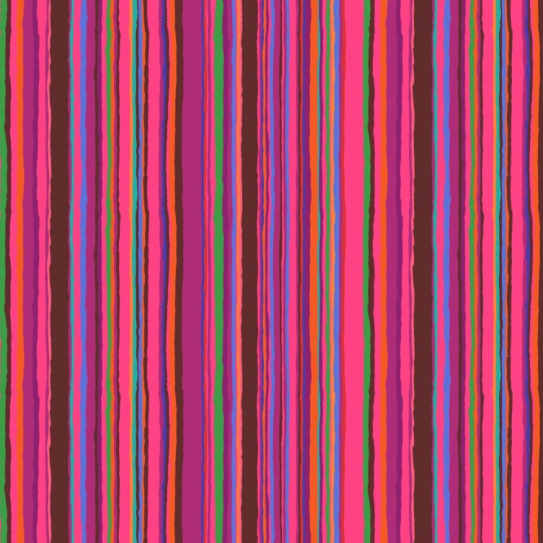 Kaffe Fassett Patchworkstof - Echo stripe - Red