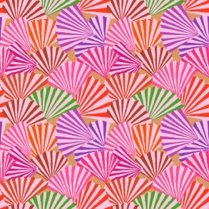 Kaffe Fassett Patchworkstof - Fanfare - red