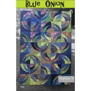 Patchworkm�nster - Blue Onion Quilt
