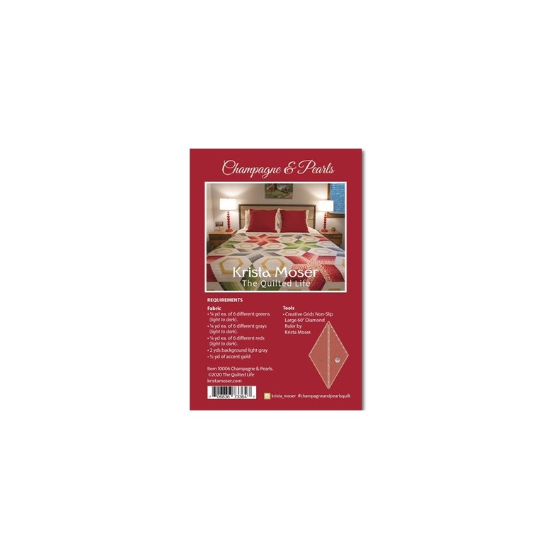 Patchwork M�nster - Champagne &amp; Pearls quilt