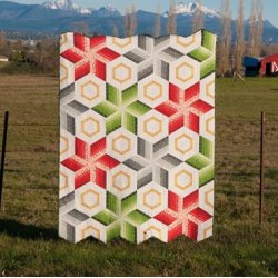 Patchwork M�nster - Champagne &amp; Pearls quilt