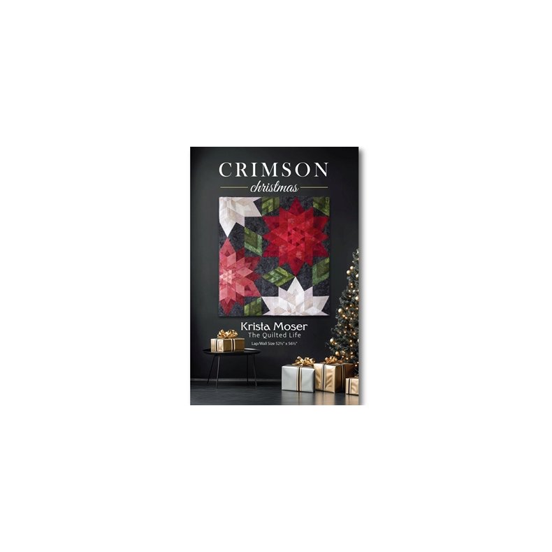 Patchwork M�nster - Crimson Christmas quilt