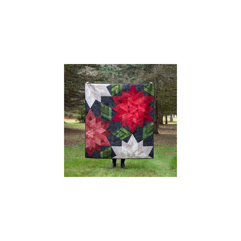 Patchwork M�nster - Crimson Christmas quilt