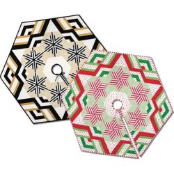 Patchwork M�nster - Gilded  juletr�ssk�rt