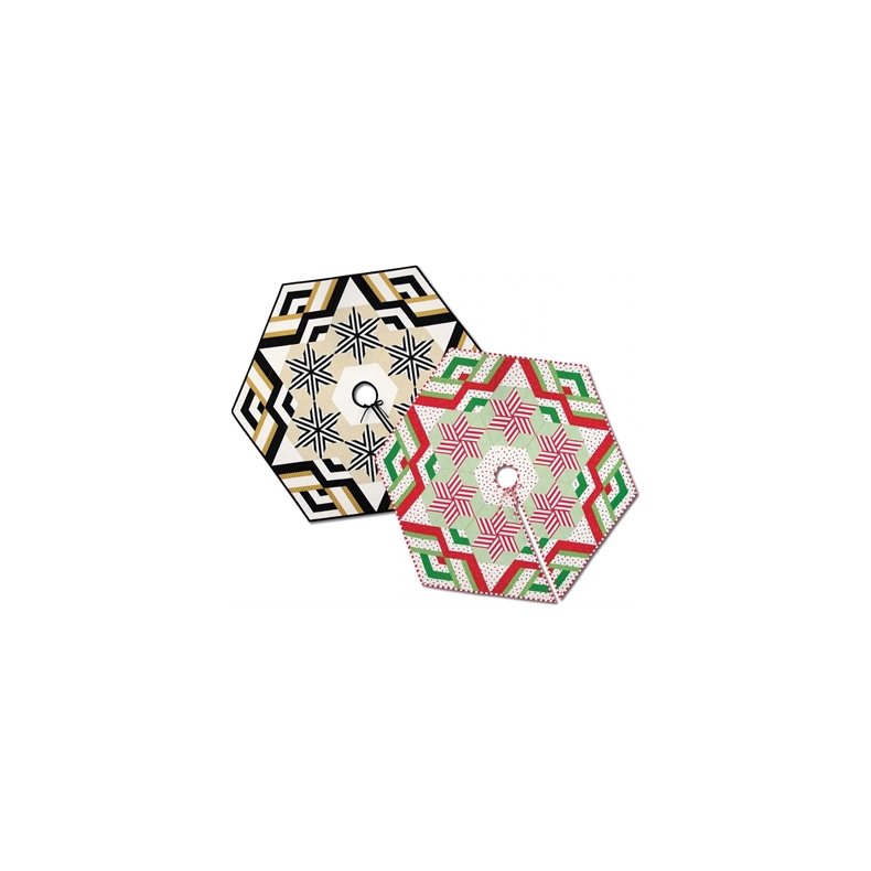 Patchwork M�nster - Gilded  juletr�ssk�rt