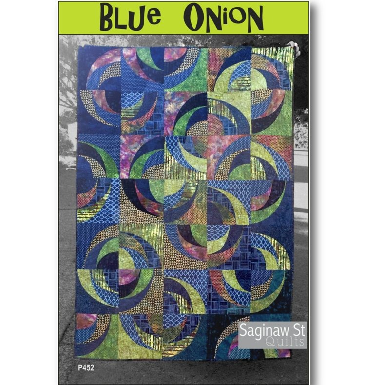 Patchworkm�nster - Blue Onion Quilt