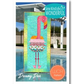 Patchworkm�nster til Wonder Curve lineal - Dreamy Dan