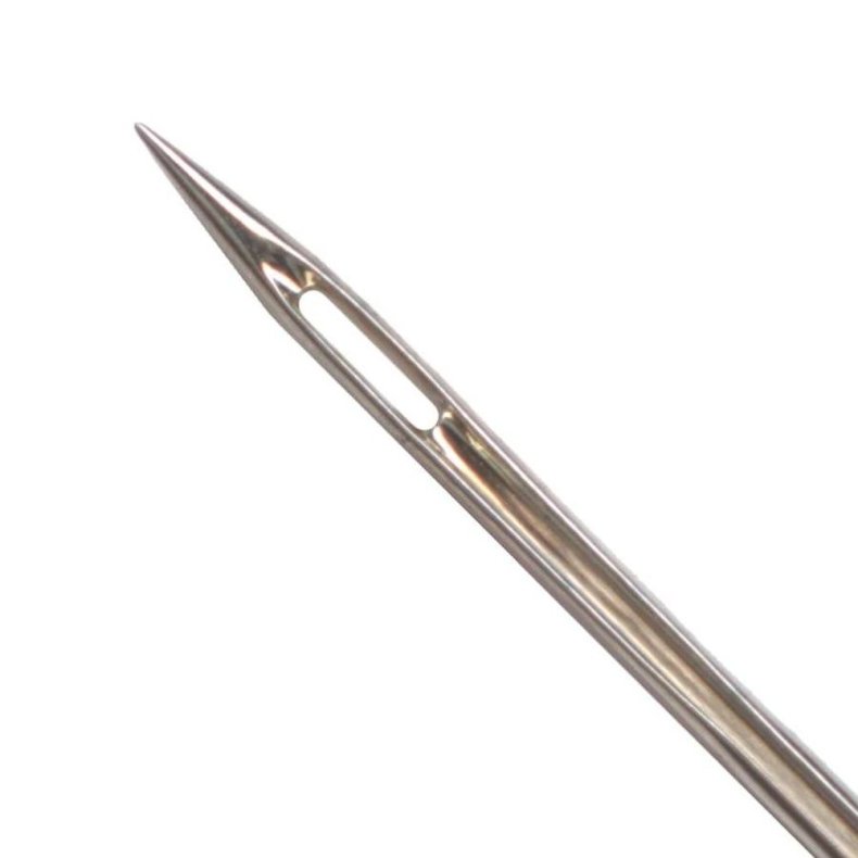 Maskinn�le Topstitch 80/12 - Chrome