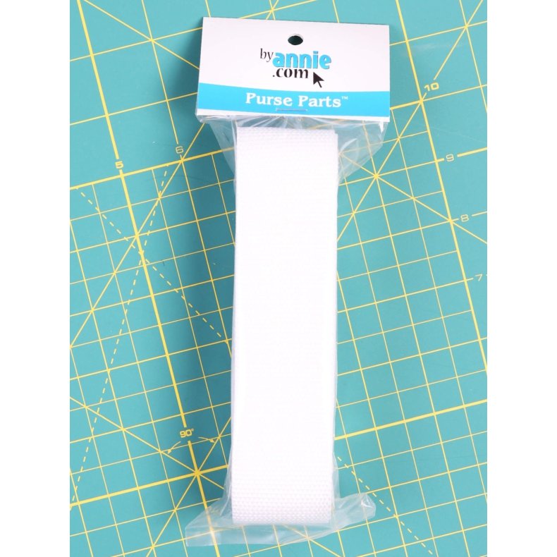 ByAnnie - Taskestrop 1,5inch - Hvid