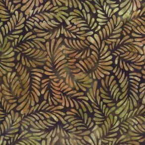 Reststykke - 72 batikstof Feathers - 103cm