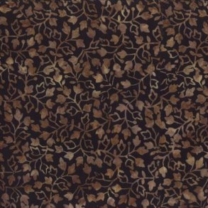 Batikstof - Ivy Vines Sort