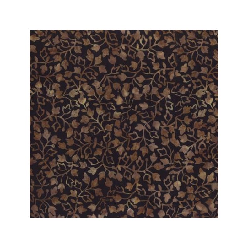 Batikstof - Ivy Vines Sort