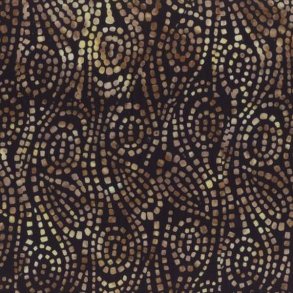 Batikstof - Swirvl Chase Sort