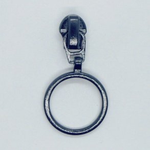 Glider med ring til spirallynl�s 4mm - Marine bl�