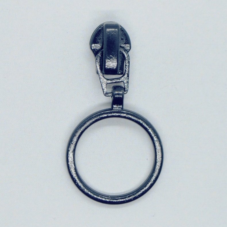 Glider med ring til spirallynl�s 4mm - Marine bl�