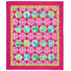 Accuquilt Skabelon - Sekskant 1", 1�", 2�" 55011