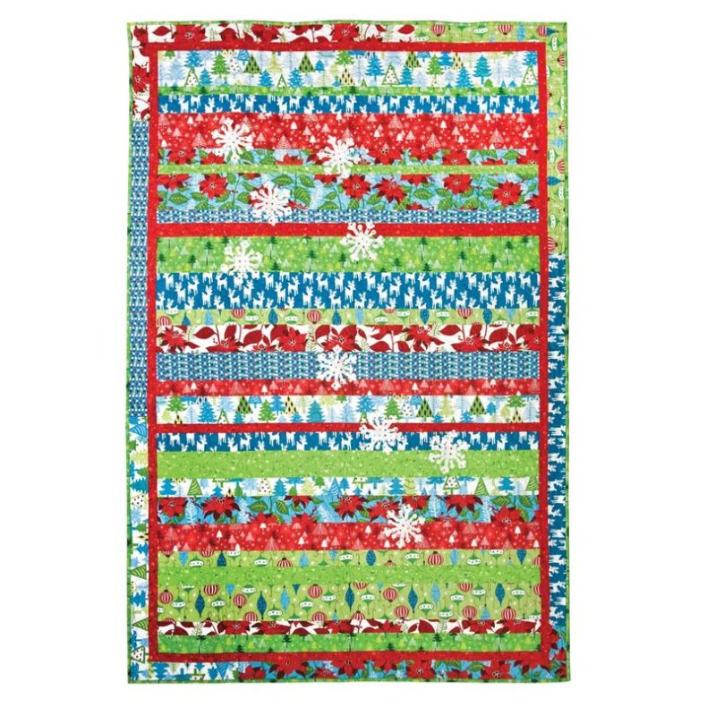 Accuquilt Skabelon - Strimmelsk�rer 2�" (3 Strimler) 55017