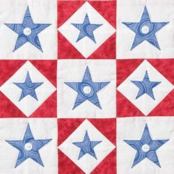 Accuquilt Skabelon - Stjerner 2", 3", 4" 55028