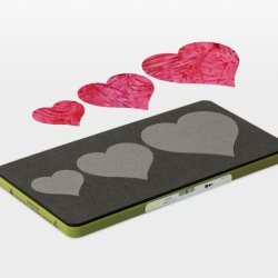 Accuquilt Skabelon - Hjerter 55029