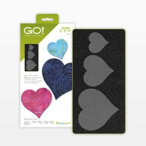 Accuquilt Skabelon - Hjerter 55029