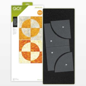 Accuquilt Skabelon - Drunkard's path 7