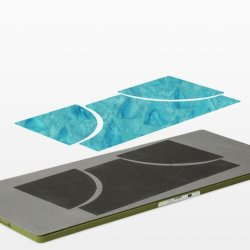 Accuquilt Skabelon - Drunkard's path 7" 55034