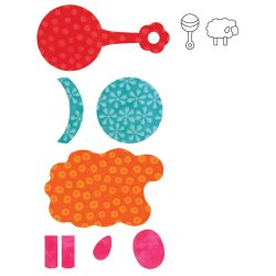 Accuquilt Skabelon - Lullaby, vuggevise 55038