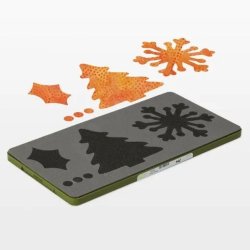 Accuquilt Skabelon - Holiday medley, jul 55043