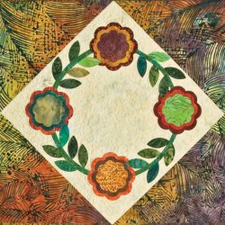 Accuquilt Skabelon - Rose of Sharon, blomster 55045