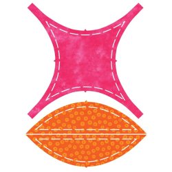 Accuquilt Skabelon - Rob Peter to pay Paul 55068