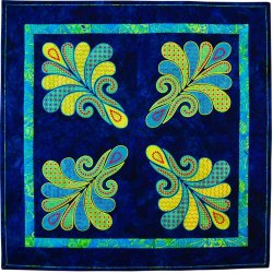 Accuquilt Skabelon - Heather feather 1 55087