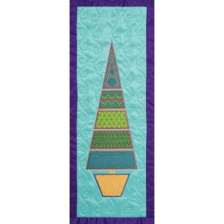 Accuquilt Skabelon - Sparkle slim tree 55096